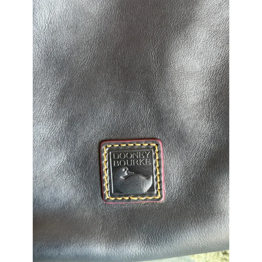 Dooney & Bourke Florentine Cameron Satchel Black Leather Crossbody Bag
